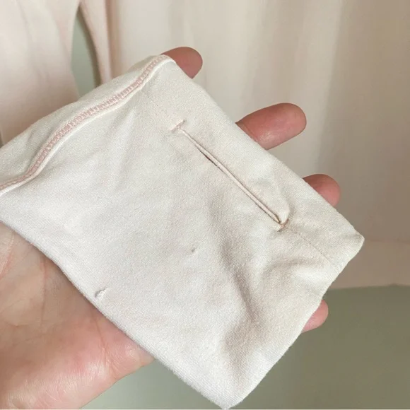 Lululemon Just Breathe Long Sleeve Heathered Parfait Pink Size 6 or Medium - Picture 7 of 14